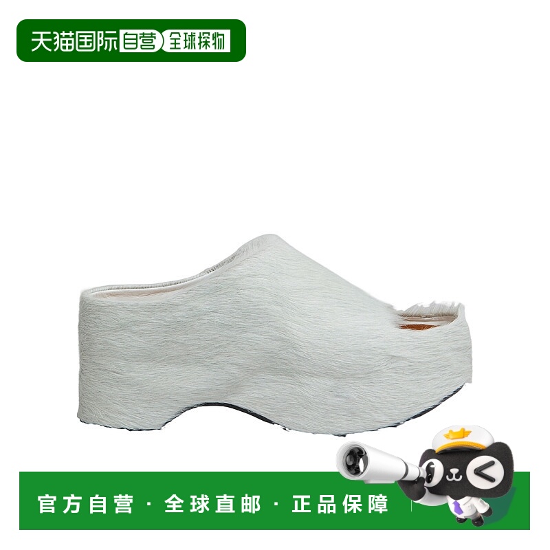 香港直邮Marni 厚底木底拖鞋 SAMS021004P4122