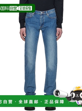 香港直邮A.P.C. 男士 蓝色 Petit Standard 牛仔裤 COZZKM09002