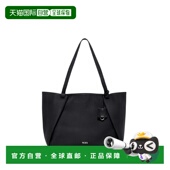 自营欧洲直邮Tumi途明 Georgica男士 黑色皮革拉链开合托特包