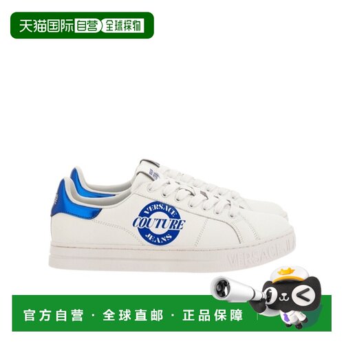 香港直邮VERSACE 男士运动鞋 80YA3SK1ZPB81T78 SS2支付后1h可退