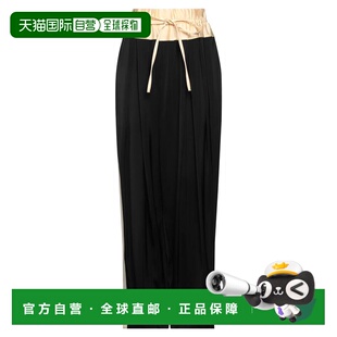 1h可退 香港直邮Jil Sander 吉尔 桑达 女士 居家裤子 black黑色