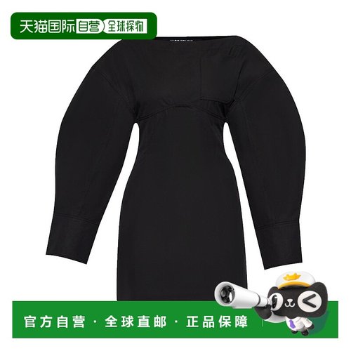 香港直邮Jacquemus 女士 JACQUEMUS 黑色连衣裙 243DR1991519990