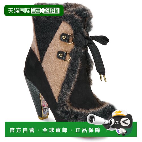 欧洲直邮Irregular Choice  女鞋 秋冬 短筒靴 APPLE TURNOVER