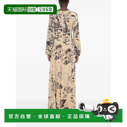 香港直邮Etro 艾特罗 女士 长款连衣裙 WRHA053299SAD1D