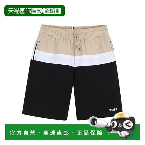 1h可退 香港直邮BOSS 波士 男童 COSTUME DA BAGNO 泳装童装
