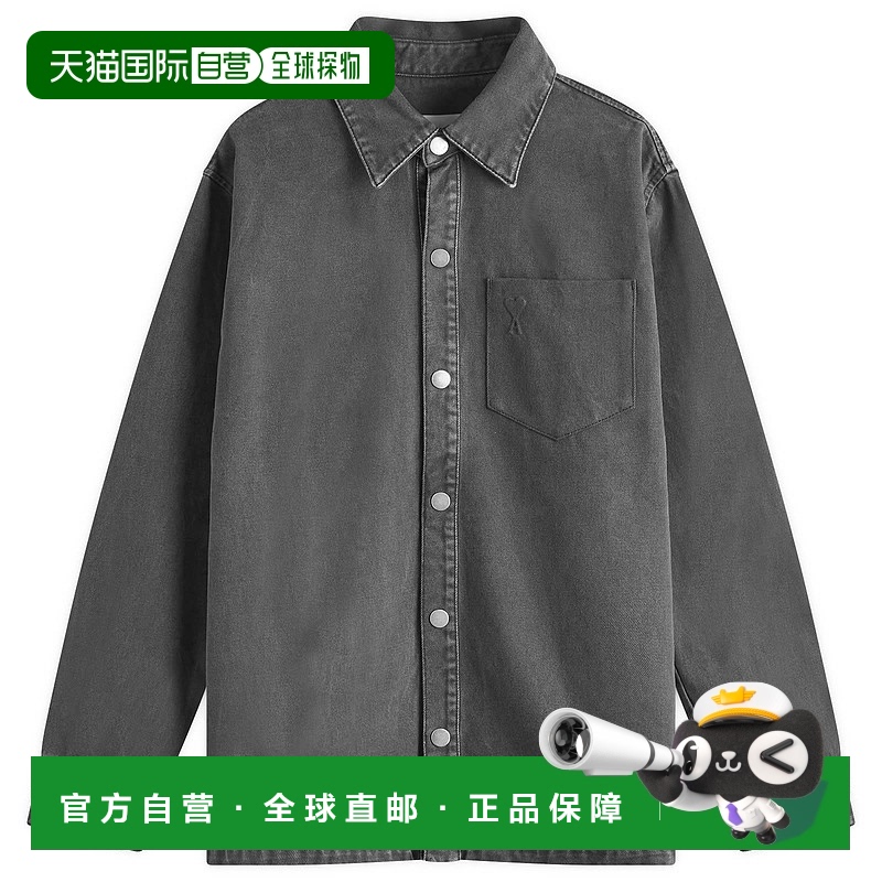 1h可退 香港直邮Ami Paris 男士 外套式衬衫 UJK261CO0037