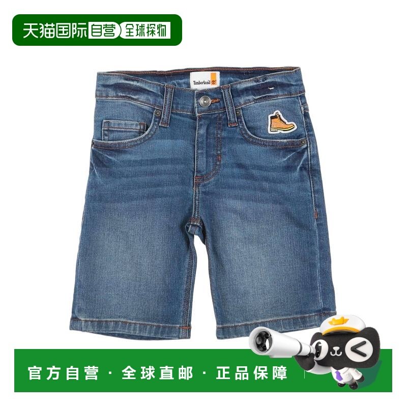 香港直邮Timberland 天伯伦 男童 牛仔短裤童装 blue蓝色 舒适时,童装/婴儿装/亲子装,裤子,淘宝优惠券,粉丝福利购,淘宝优惠卷