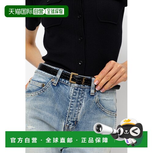 欧洲直邮SAINT LAURENT 女士腰带 554465DND0J100 【付后1h可退】