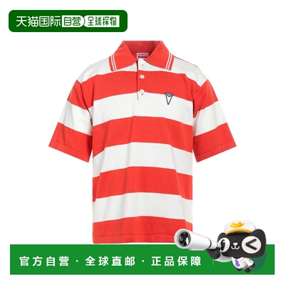 1h可退 香港直邮kenzo 高田贤三 男士 Polo衫 orange橙色 舒适时
