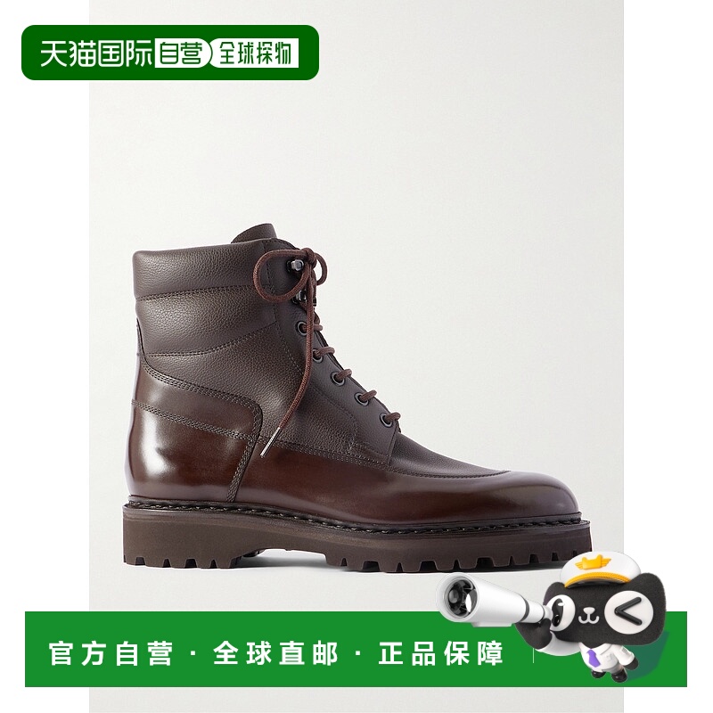 1h可退 香港直邮John Lobb 男士 Peak 饰板皮质靴子 N17SXJL2Y