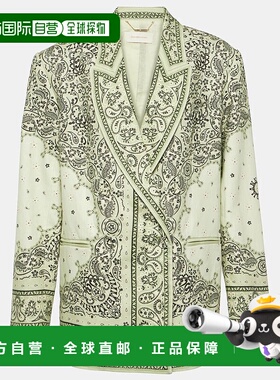 1h可退 香港直邮ZIMMERMANN 女士 Matchmaker 印花亚麻西装外套