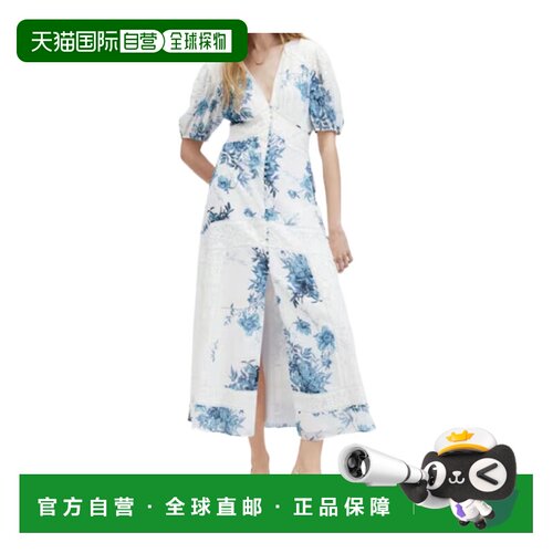 香港直邮ALL SAINTS 女士连衣裙 WD557ZDENIMBLUE S支付后1h可退