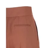 Прямые брюки со складками Valentino BRB766AB3