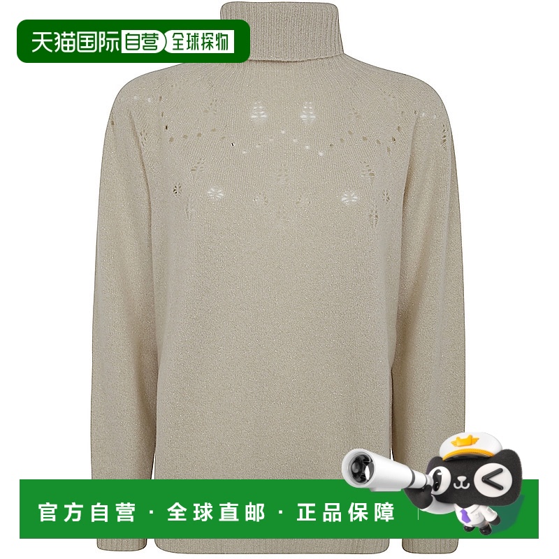 1h可退 TWIN SET 女士针织毛衣 242TT301412068羊毛羊绒