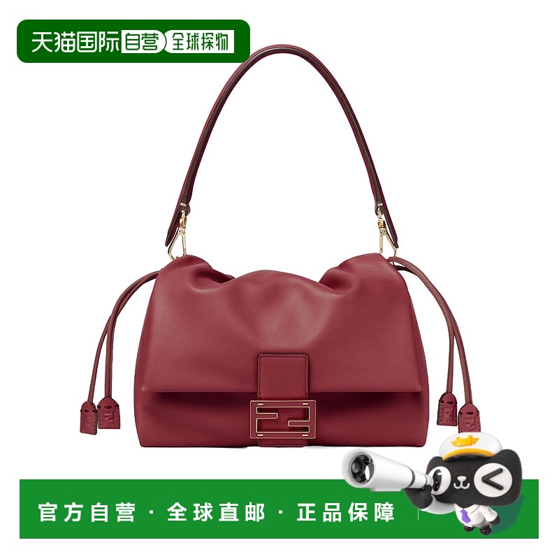 香港直邮FENDI Mamma Baguette 中号单肩包 Women crov
