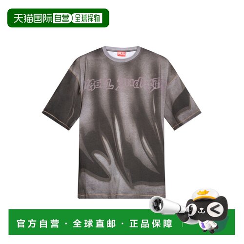 1h可退 香港直邮DIESEL 男士T恤 TBOXTSHOWV2A216230BKBY98BA AW2