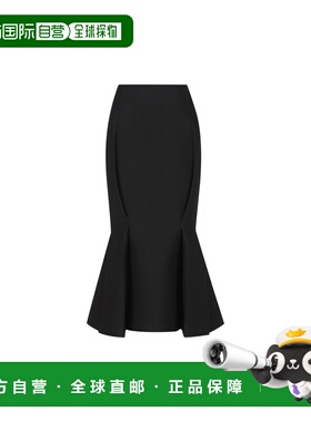 1h可退 香港直邮Prada 普拉达 女士 黑色半身裙 P133Y15UWF0002