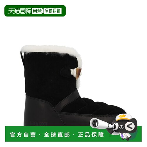 1h可退 香港直邮MOON BOOT 女士雪地靴 80D1470070NL02 AW2025 黑