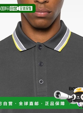 1h可退 香港直邮BOSS 波士 男士 毛衣 50469055 grey灰色 舒适时