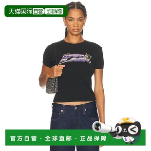 香港直邮Coperni 女士 口号童趣T恤 COPJS07PF5017