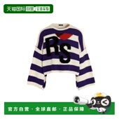 香港直邮Raf 条纹针织套衫 Simons 西蒙 1h可退 男款 拉夫 男士