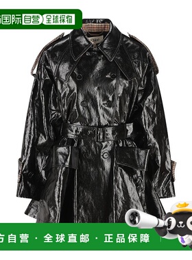 香港直邮Chloe 蔻依 女士 雙排扣短版騎馬外套 CH25WMA52191风衣