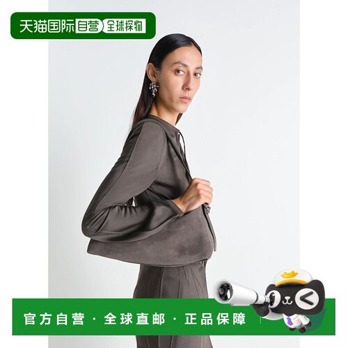 欧洲直邮LEMAIRE (2025) 绒面皮革腰带长棍包斜挎包手提包单肩包