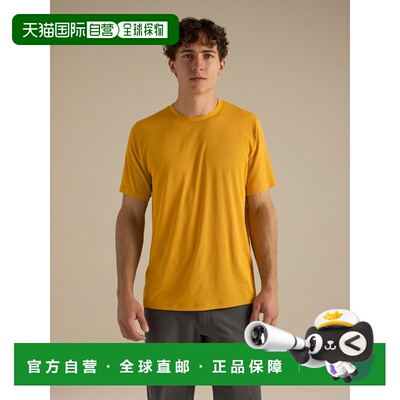 欧洲直邮Arc'teryx 始祖鸟Cormac Shirt SS 圆领短袖T恤 男装速干