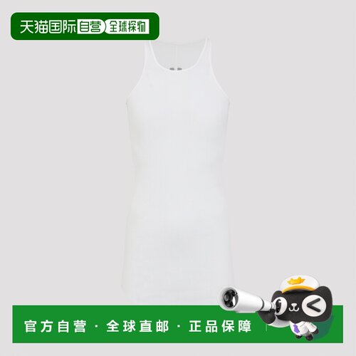1h可退 欧洲直邮RICK OWENS 男士T恤 RU01F2150RC11 SS2026 白色