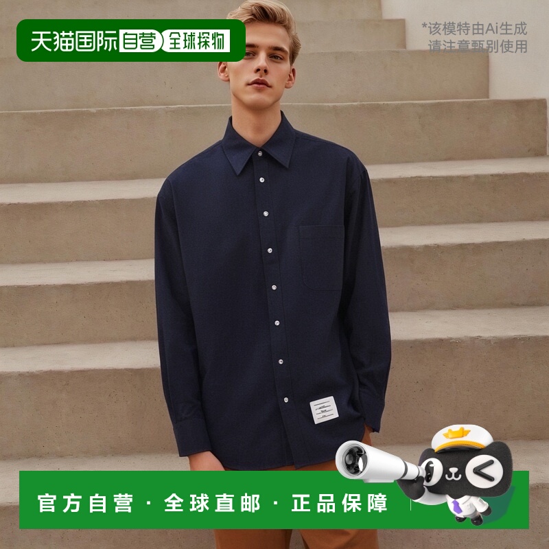 1h可退 欧洲直邮THOM BROWNE 男士衬衫MWL381AF0351415