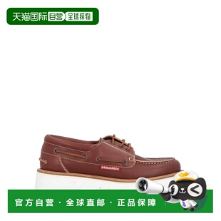 乐福鞋 男士 BROWN 船鞋 舒适棕色 香港直邮Dsquared2 时尚 二次方