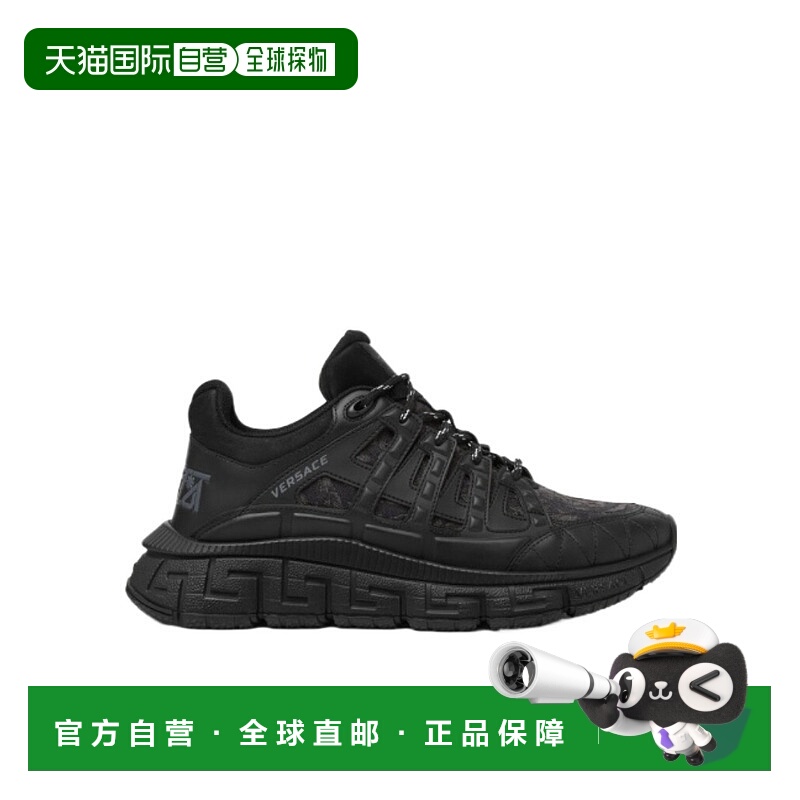 香港直邮VERSACE 系带运动鞋 Men crov