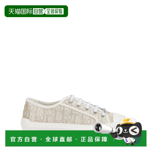 香港直邮DIOR 女士休闲鞋 KCK385LOC49K CO 金色 SN支付后1h可退