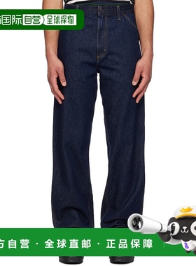 1h可退 香港直邮CARHARTT WIP 男士 蓝色 Single Knee 牛仔裤 I03