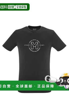 自营欧洲直邮Millet觅乐 UBIC LIGHT男士速干运动 T恤黑色