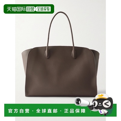 1h可退 香港直邮The Row 男士 Marlo 17 皮革手提包 W1904ML133DE