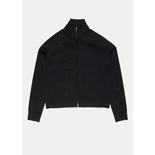 Black Logo Cardigan Zip