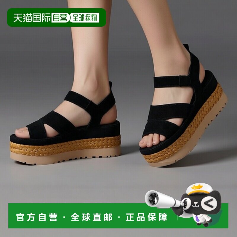 欧洲直邮UGG  女鞋 春夏2025 凉鞋 W AUBREY ANKLE STRAP高跟图片