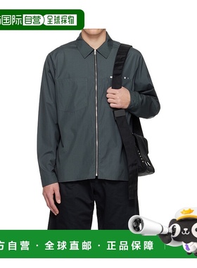 1h可退 香港直邮Marni 拉链翻领衬衫 CUMU0297P0USCT88