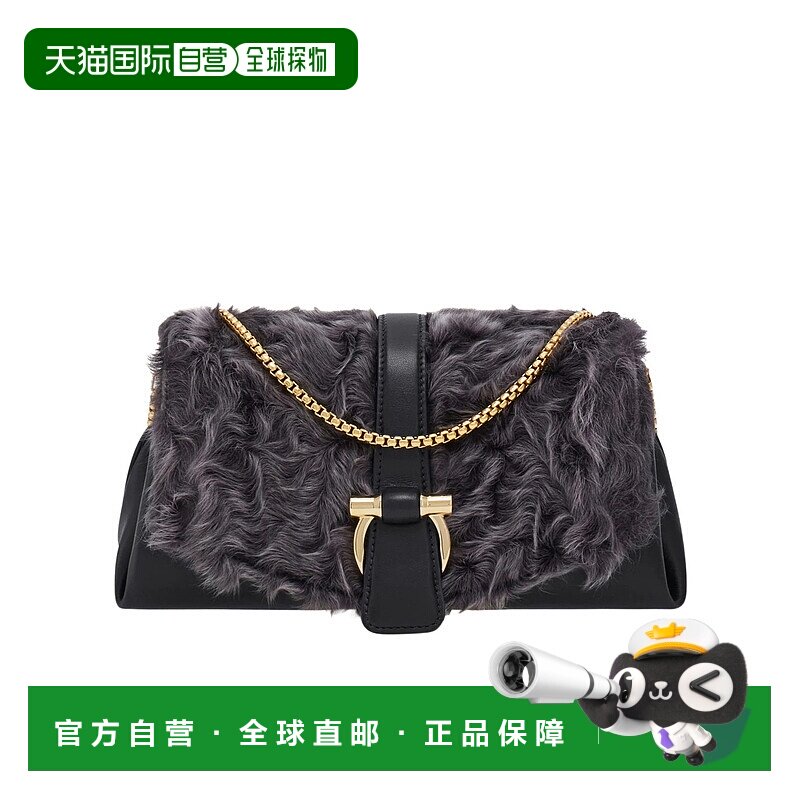 香港直邮Salvatore Ferragamo 前翻盖手提包 21A450