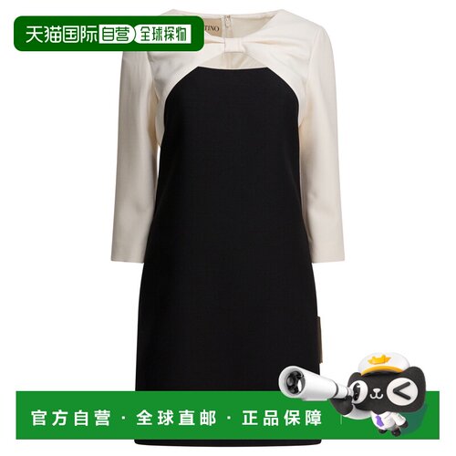 1h可退 香港直邮VALENTINO 女士连衣裙 8B3VAJ061CF0NABLACK SS20