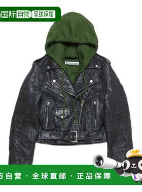 香港直邮Acne Studios 长袖皮夹克 A70191