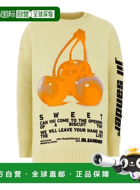 香港直邮Jil Sander 樱桃提花圆领毛衣 J03GP0130-J14661