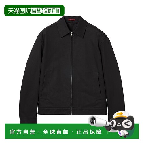 1h可退 香港直邮Gucci 古驰 男士 饰织带细节斜纹棉夹克 827503ZA