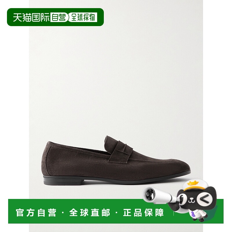 香港直邮Tom Ford 汤姆 福特 男士 Sean 绒面革乐福鞋 J1610LCL21