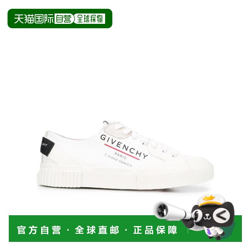 香港直发Givenchy纪梵希白色徽标休闲运动鞋潮流时尚BE000PE0PF