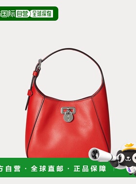 自营欧洲直邮RalphLauren拉夫劳伦 Lauren小号 Tanner 皮革单肩包