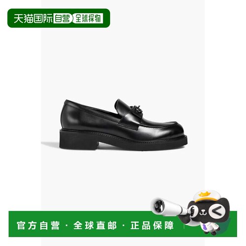 香港直邮valentino 华伦天奴 女士 VLOGO 标志皮质乐福鞋 W0S0JN6