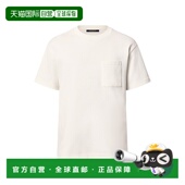 T恤长袖 欧洲直邮LV 男士 白色纯棉短袖 路易威登 23新款