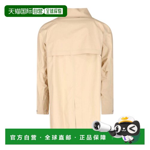 1h可退 香港直邮K-WAY 男士衬衫 K4131TWAZI SS2025 米白色 K-Way